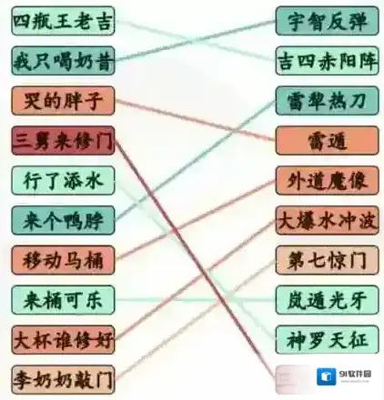 汉字找茬王招式