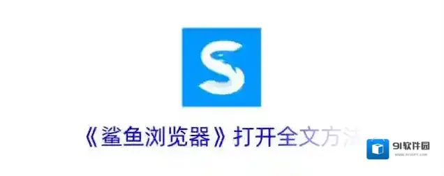 鲨鱼浏览器全文