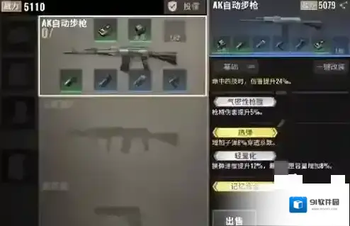 超凡先锋枪托