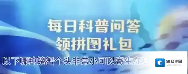 以下哪种螃蟹个头非常小可以寄生在贝类的体内