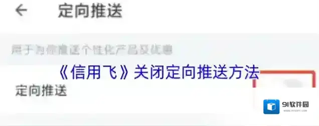 信用飞定向