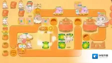 保卫萝卜4在中间