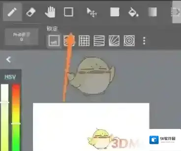 medibang paint折线