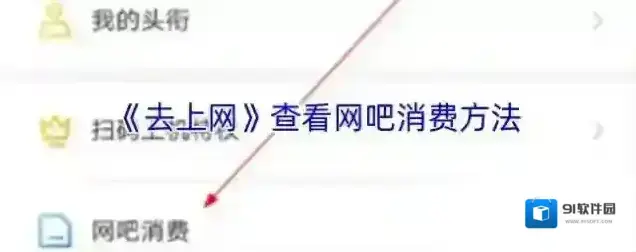《去上网》查看网吧消费方法