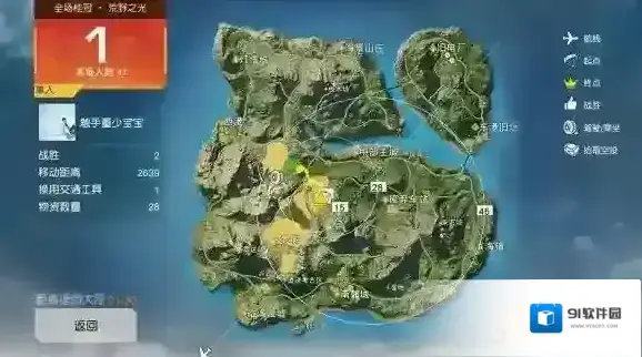 荒野行动地方