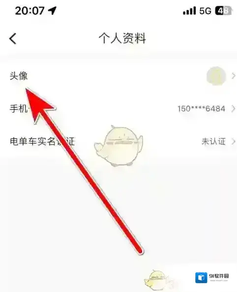 松果出行选项