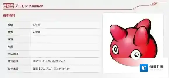 数码宝贝rearise普尼兽怎么获得 普尼兽资料技能介绍