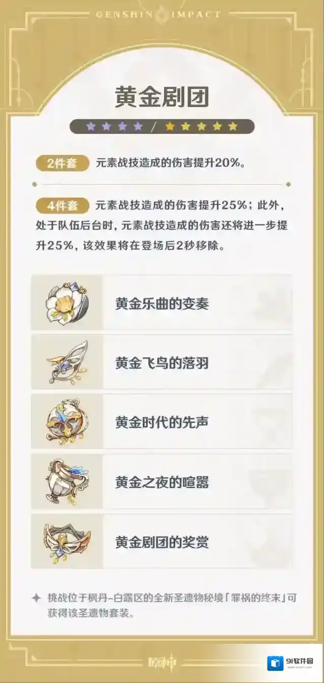 原神圣遗物