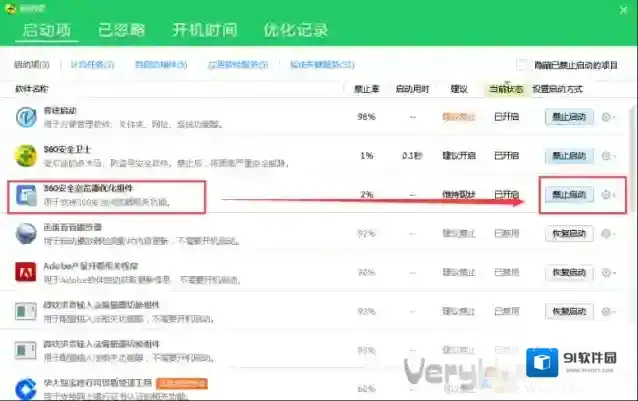 Windows7启动项