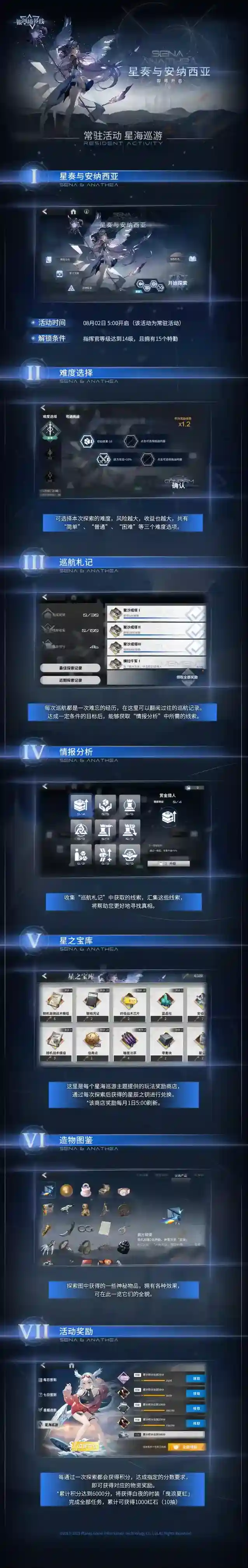 银河境界线常驻活动「星海巡游」即将开启