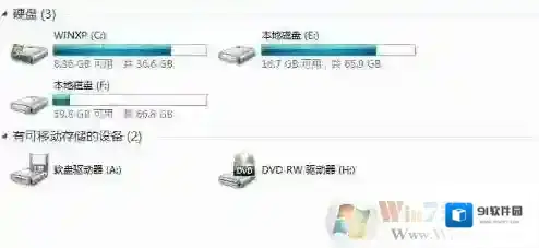 Windows7盘符