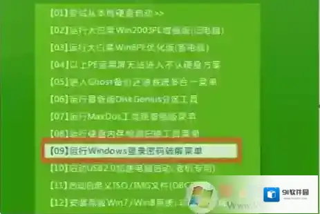 Win7旗舰版绕过密码登录方法(不破坏原有系统)