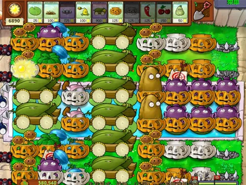 植物大战僵尸无尽版布置攻略 植物大战僵尸无尽版布置图