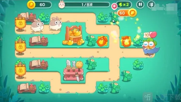 保卫萝卜4第18关攻略 第18关怎么过