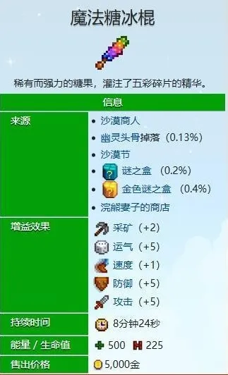 星露谷物语增益