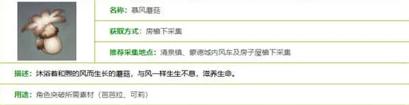 《原神》慕风蘑菇采集位置完整攻略
