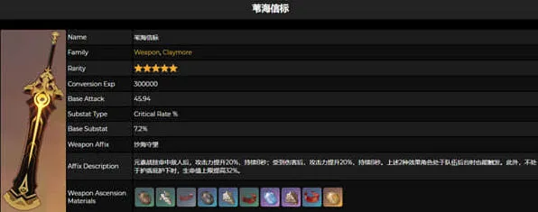 原神 苇海信标适合谁详解