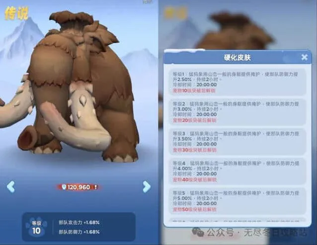 无尽冬日猛犸象