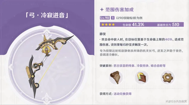 《原神》：冷寂迸音适用角色完整教程