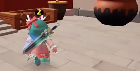 《元梦之星》庭院上房顶技巧教程