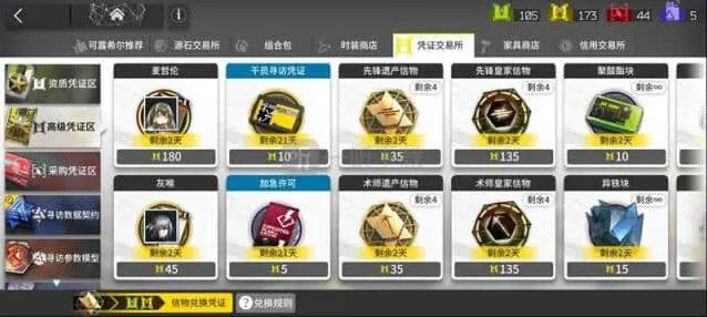 明日方舟高级凭证