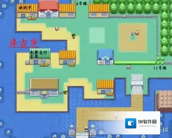 pokemmo手游前期钓竿在哪 枯叶市钓竿功能介绍