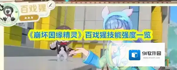 《崩坏因缘精灵》百戏猩技能强度一览