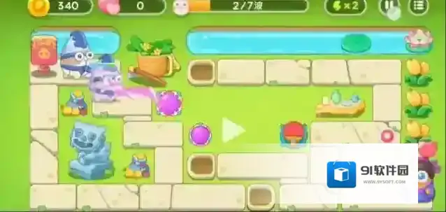 保卫萝卜4七夕鹊桥会第15关通关攻略