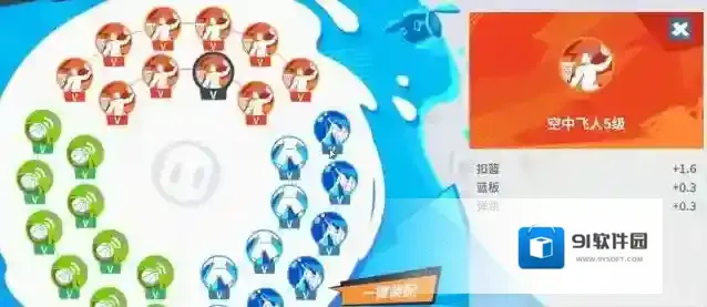 全明星街球派对层数