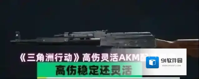《三角洲行动》高伤灵活AKM配装指南