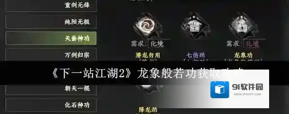 下一站江湖Ⅱ龙象般若功