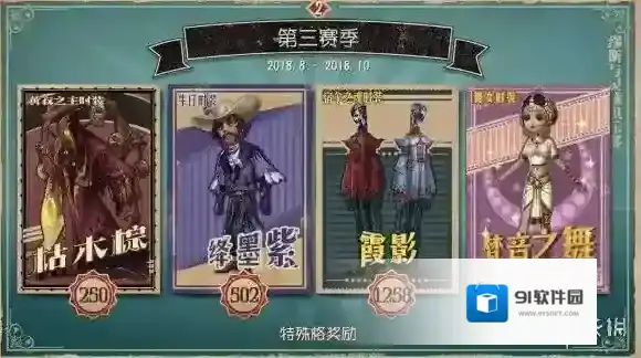 第五人格第四赛季推理之径都有哪些奖励 推理之径奖励介绍
