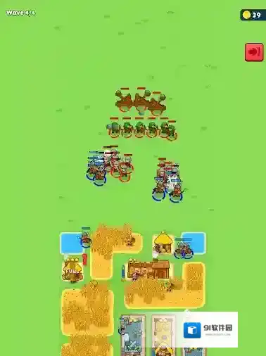 种田与征战敌人