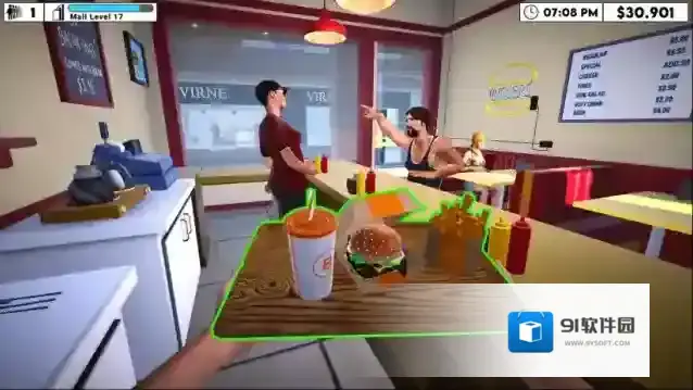 购物中心模拟器赚取