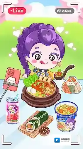 吃播达人模拟器吃播直播