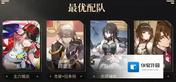 崩坏星穹铁道乱破怎么配队 崩坏星穹铁道乱破配队推荐