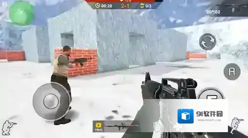 射击突击战争地图