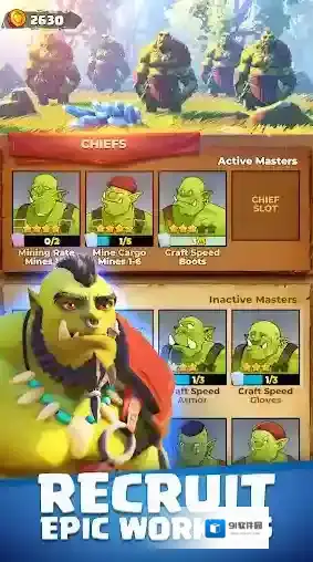 兽人采矿营地采矿