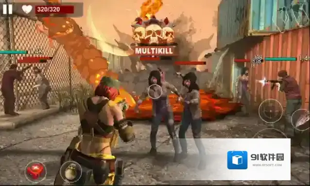 最后射手死亡僵尸3D地图