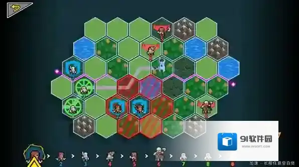 无命令战术地形