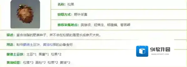 原神松果采集位置一览