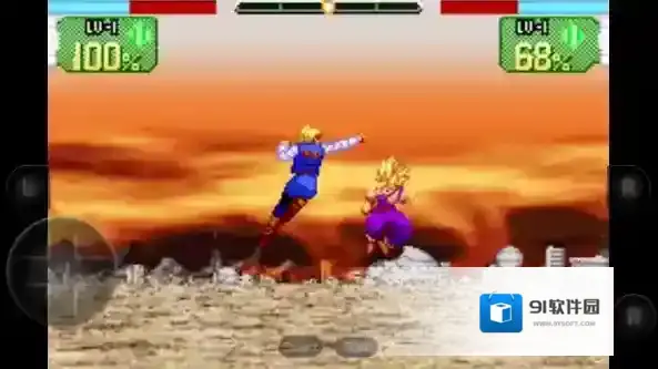 龙珠z舞空斗剧按住