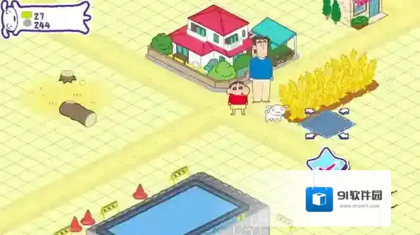 蜡笔小新春日部市大开发建筑