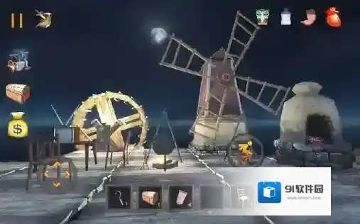 木筏海上生存利用