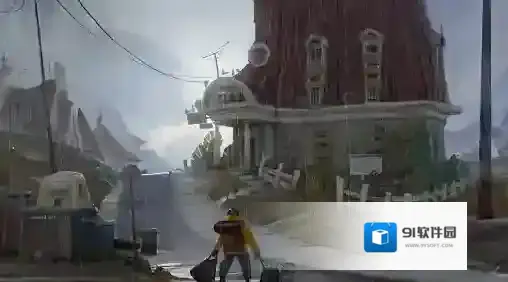 老人的旅程场景