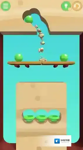 超级挖坑大师落到