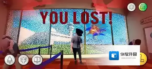 机场安检员乘客