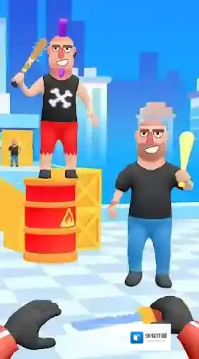 命中大师3D飞刀刺客敌人