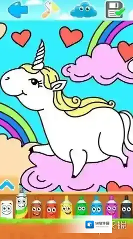 小公主画画世界孩子们