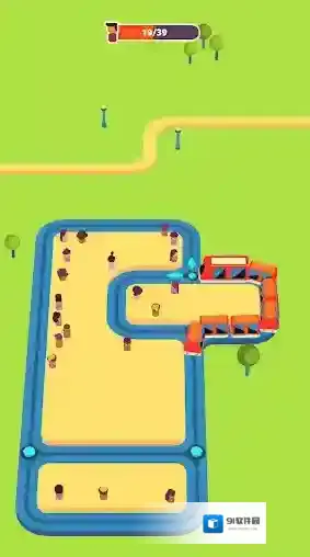 贪吃小火车手游截图1